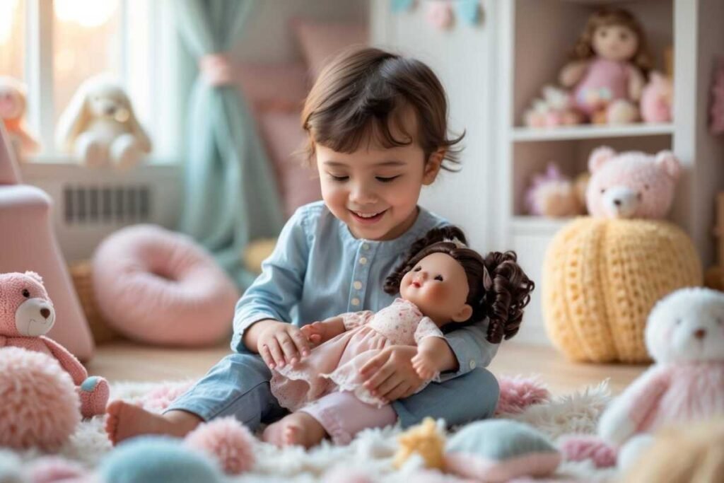 Boneca: Imaginação e Carinho Para Momentos de Brincadeira Encantadores e Criativos